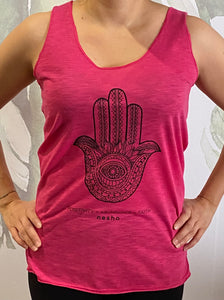 TANK TOP FUCSIA HAMSA